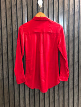 Chest 16  Length 26 To 28  Fabric Silk Women's Fashion Casual Top