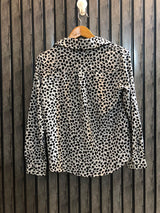 Chest 17  Length 22  Fabric Silk Women's Elegant Full Sleeve Top