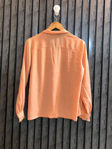 Chest 19  Length 23  Fabric Chiffon Women's Attractive Full Sleeve Top