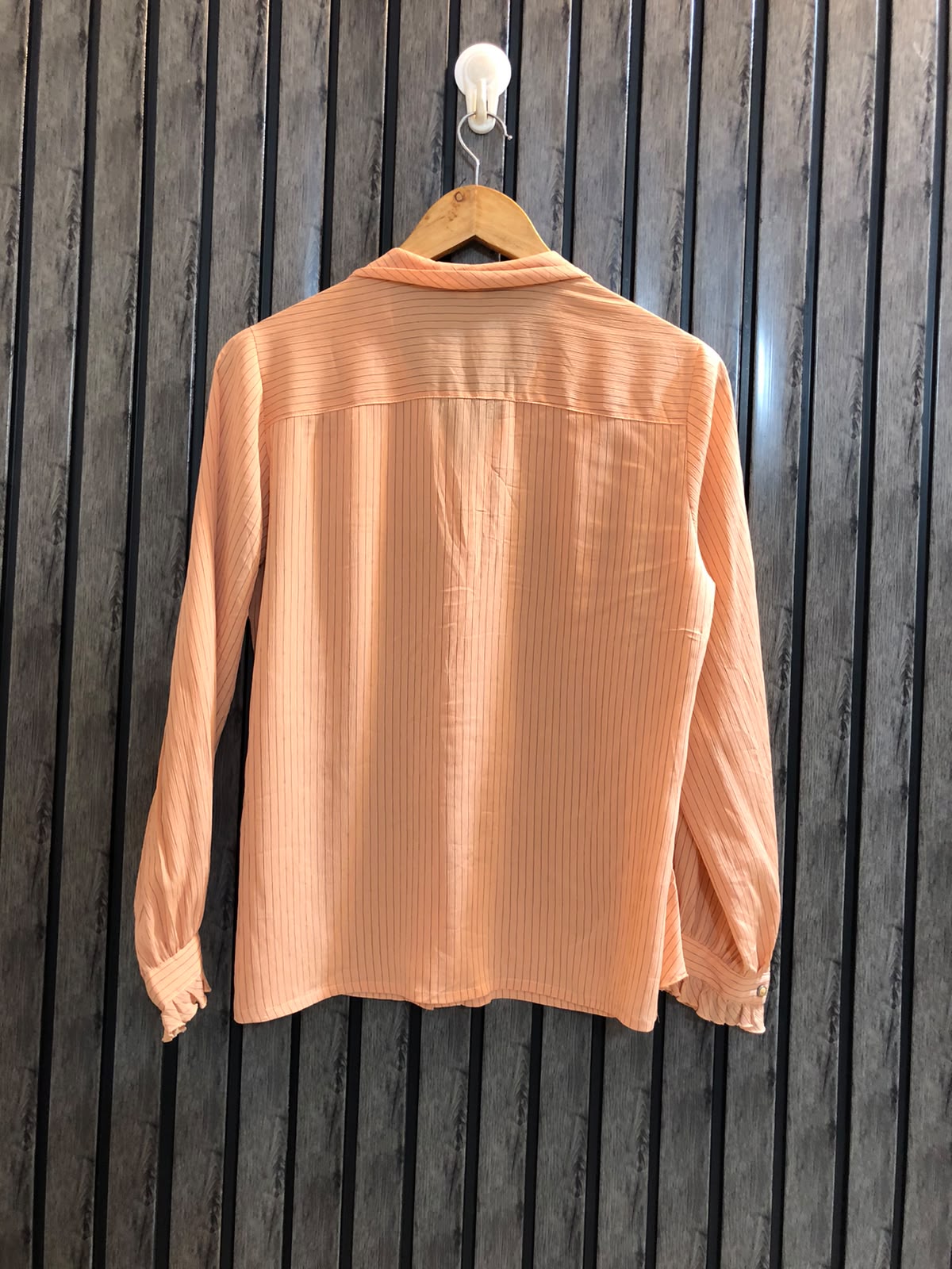 Chest 19  Length 23  Fabric Chiffon Women's Attractive Full Sleeve Top