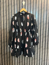 Chest 18  Length 33  Fabric Silk Women’s Western Branded Long Top