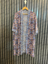 Chest Large  Length 37  Fabric Linen Women’s Modern Western long shrug