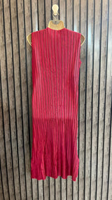 Chest 24   Length 42  Fabric Silk Women’s Elegant Floor Length Dress