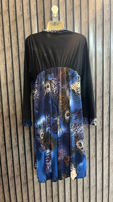 Chest 22  Length 40  Fabric Silk Jersey Women’s Modern Full Length Dress