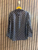 Chest 20   Length 26 to 27  Fabric Silk Women's Classic Round Neck Top