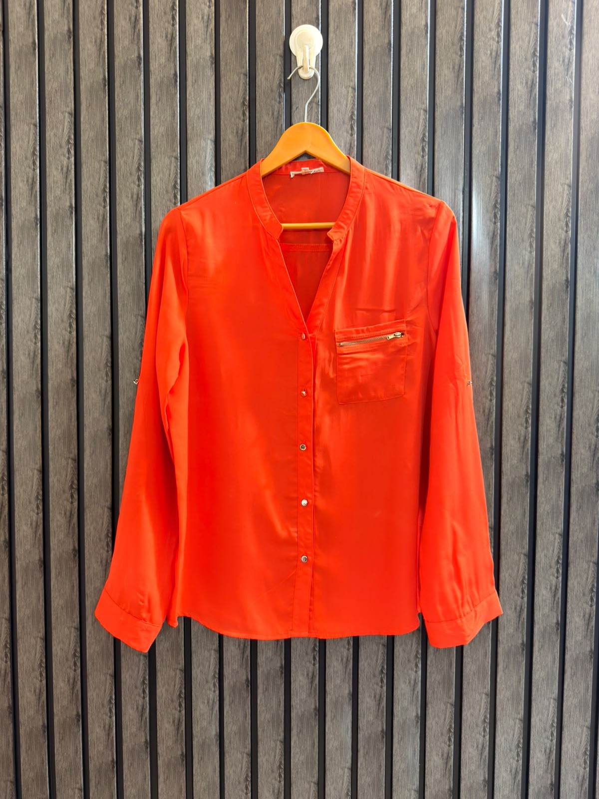 Chest 19   Length 29  Fabric Chiffon Women's Stylish Full Sleeve Top
