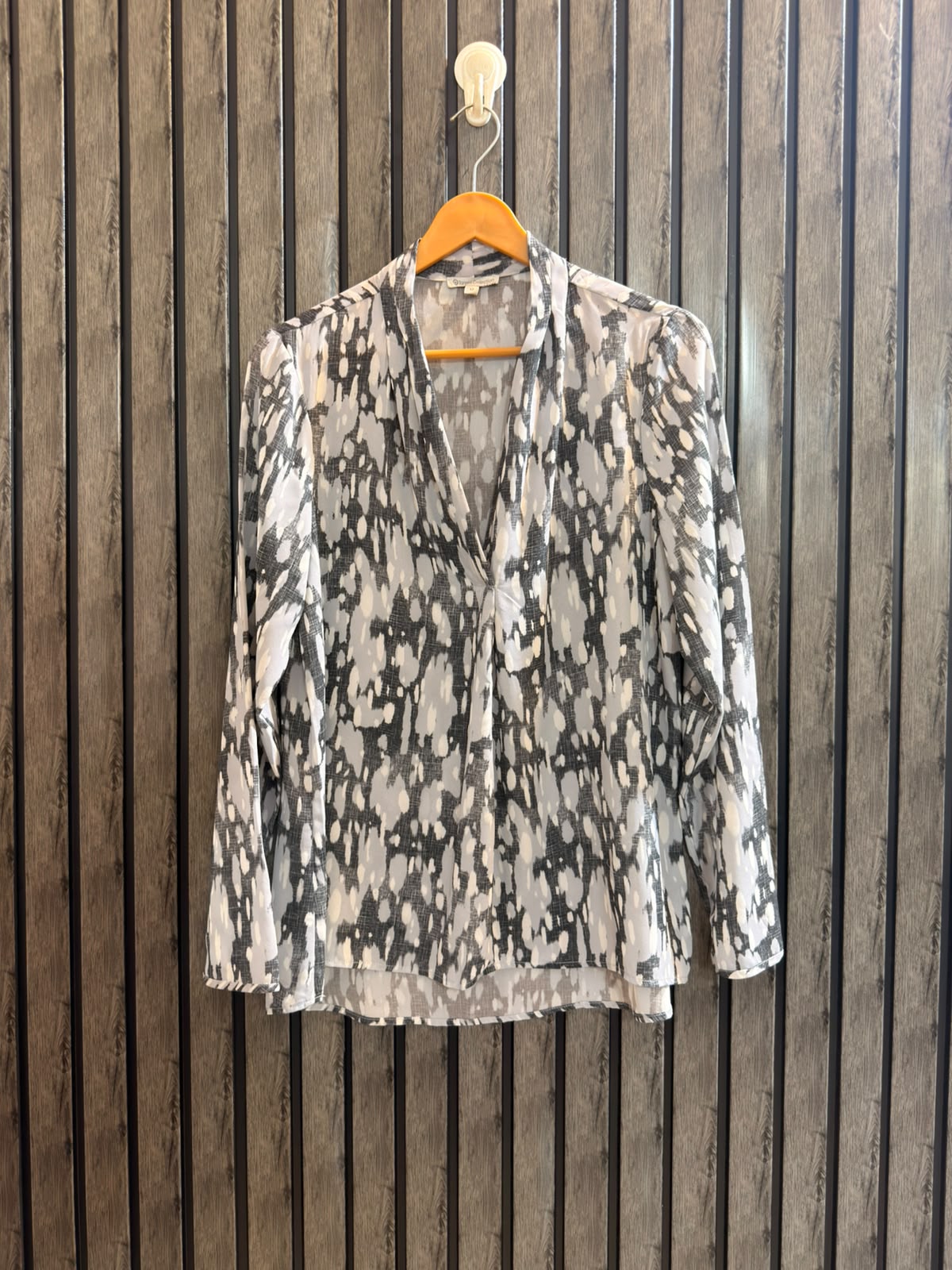Chest 19   Length 26 To 27  Fabric Chiffon Women's Smart Full Sleeve Top