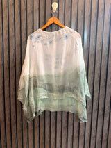 Chest Large  Baggy style  Length 27  Fabric Silk Women's Modern Full Sleeve Top
