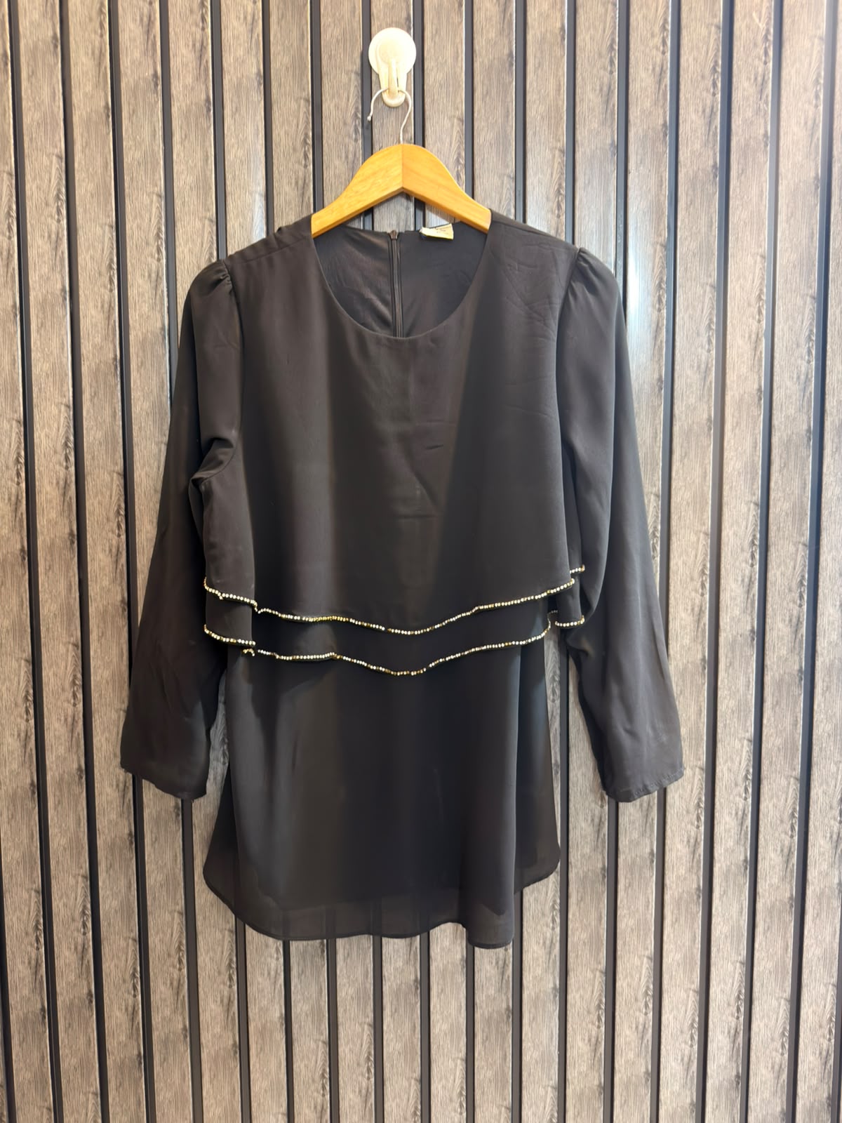 Chest 20 Length 28  Fabric Chiffon Women's best Daily Wear top