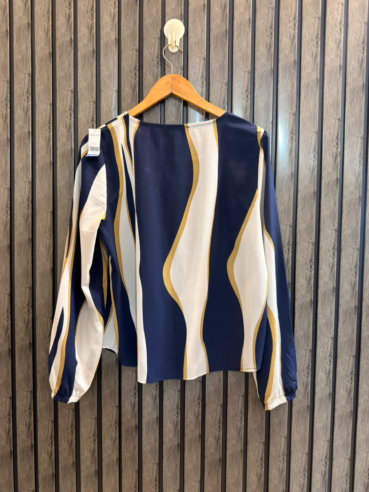Chest 18  Length 24  Fabric Chiffon Women's Essential Full Sleeve Top