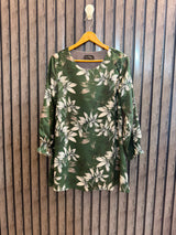Chest 18  Length 19  Fabric Silk Women's Refined Fit Top