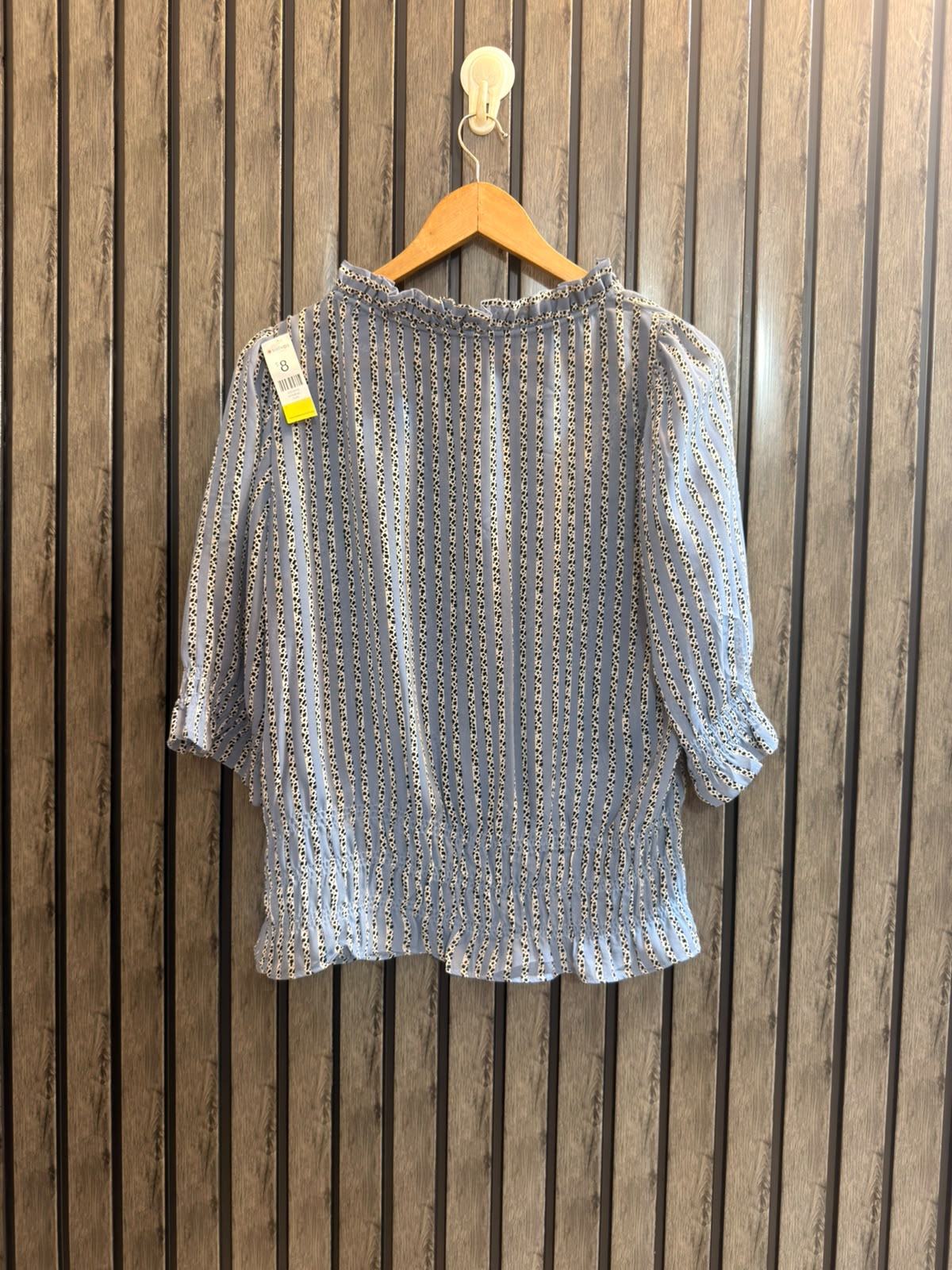 Chest 18  Length 23  Fabric Chiffon Women's Classic Daily Wear