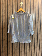 Chest 18  Length 23  Fabric Chiffon Women's Classic Daily Wear