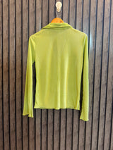 Chest 20  Length 24  Fabric Silk Women's Signature Wear Top