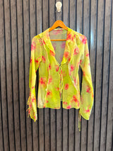 Chest Small  Length 23  Fabric Chiffon Women's Premium Fashion Shrug