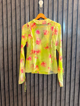 Chest Small  Length 23  Fabric Chiffon Women's Premium Fashion Shrug