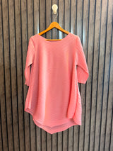 Chest 21  Length 32  Fabric Silk Women's Modern Fit Top