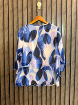 Chest 21  Length 26  Fabric Chiffon Women's Contemporary Daily Top