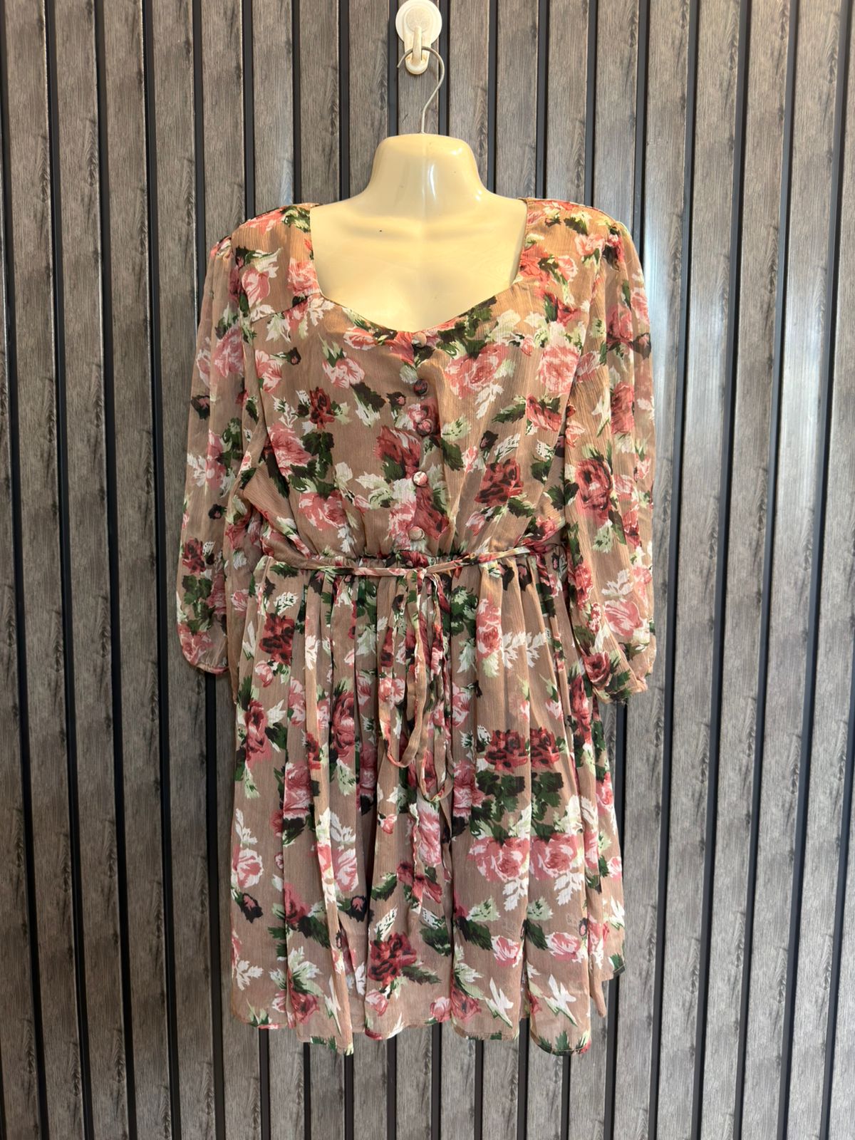 Chest 23  Length 32  Fabric Chiffon Women’s Luxury Maxi Dress