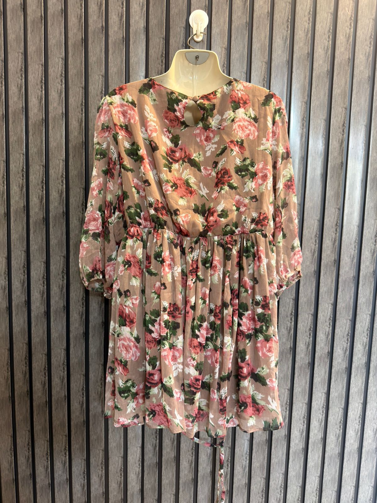 Chest 23  Length 32  Fabric Chiffon Women’s Luxury Maxi Dress