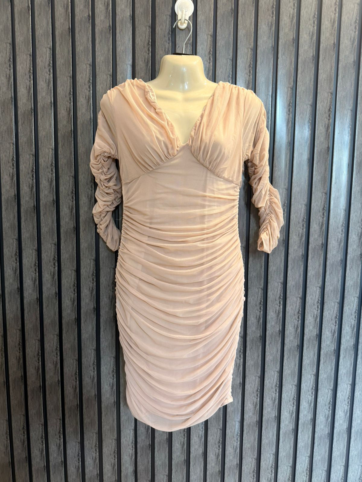 Chest 19  Length 35  Fabric Net Women’s Designer Maxi Dress
