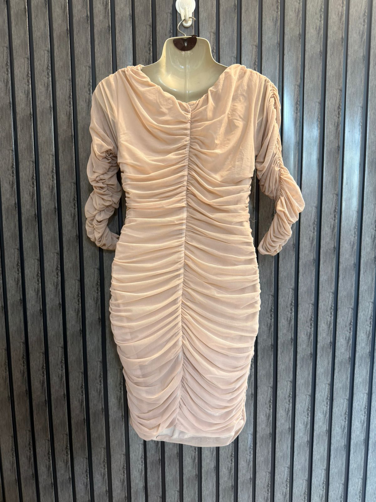Chest 19  Length 35  Fabric Net Women’s Designer Maxi Dress