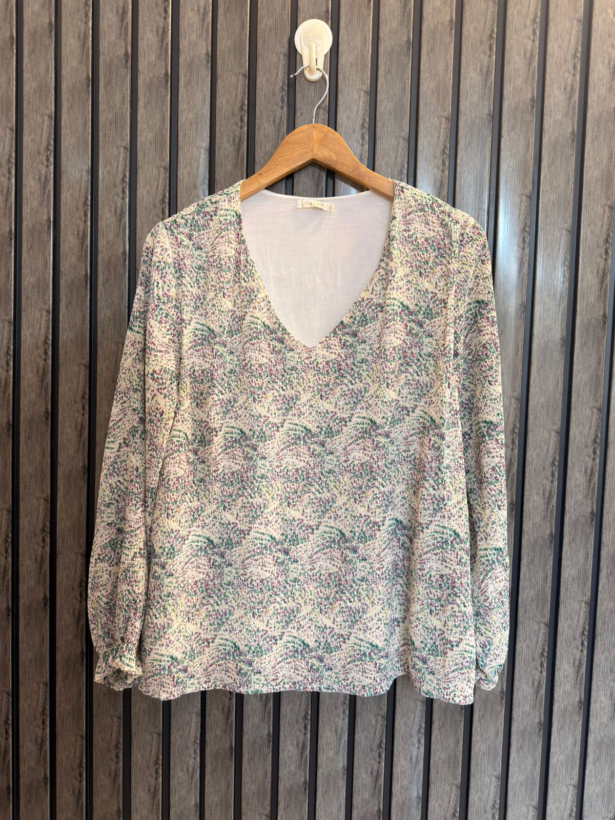 Chest 18  Lenght 25  Fabric Chiffon Full Sleeves Western Tops for Women