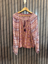 Chest 22  Length 26  Fabric Rayon Women's Daily Top
