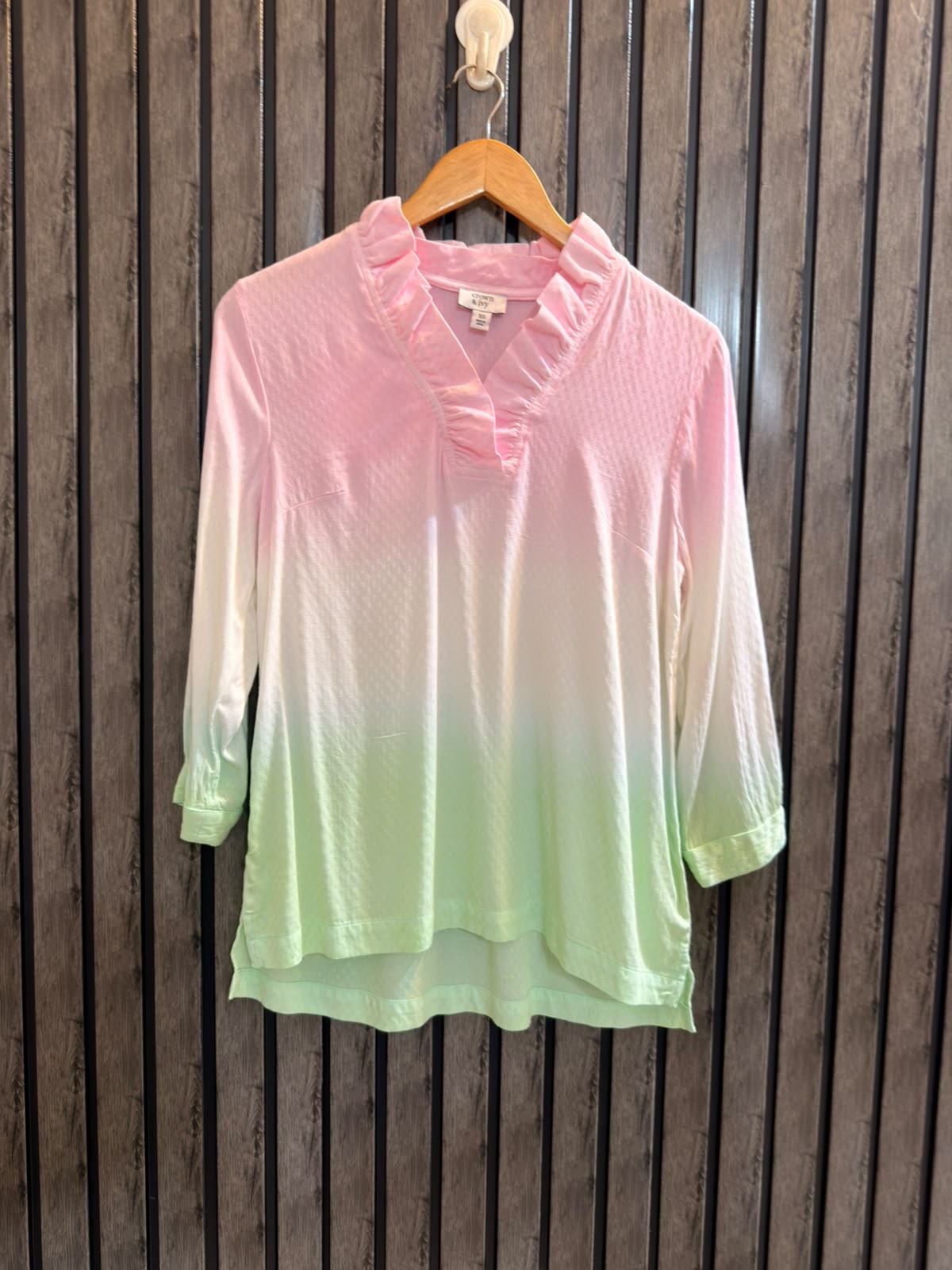 Chest 18   Length 25   Fabric linen Women's Trend Top