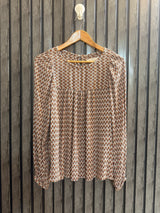 Chest 20  Length 25  Fabric Rayon Women's Trend Top