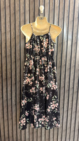 Chest 18  Lenght 41  Fabric silk Womens Statement Mini Dress