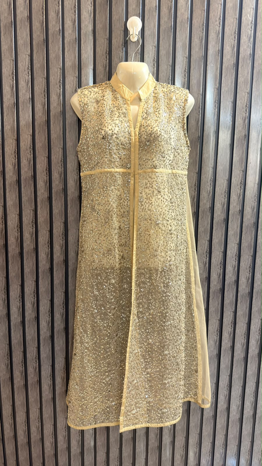 Chest 20  Lenght 26  Fabric Net Trendy Womens Mini Dress