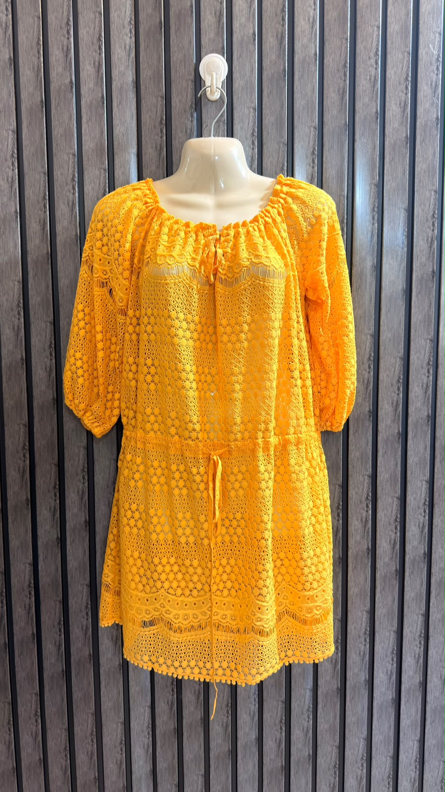 Chest 20  Lenght 31  Fabric net Womens Everyday Mini Dress