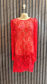 Chest 21  Lenght 34  Fabric Net Womens Branded Mini Dress