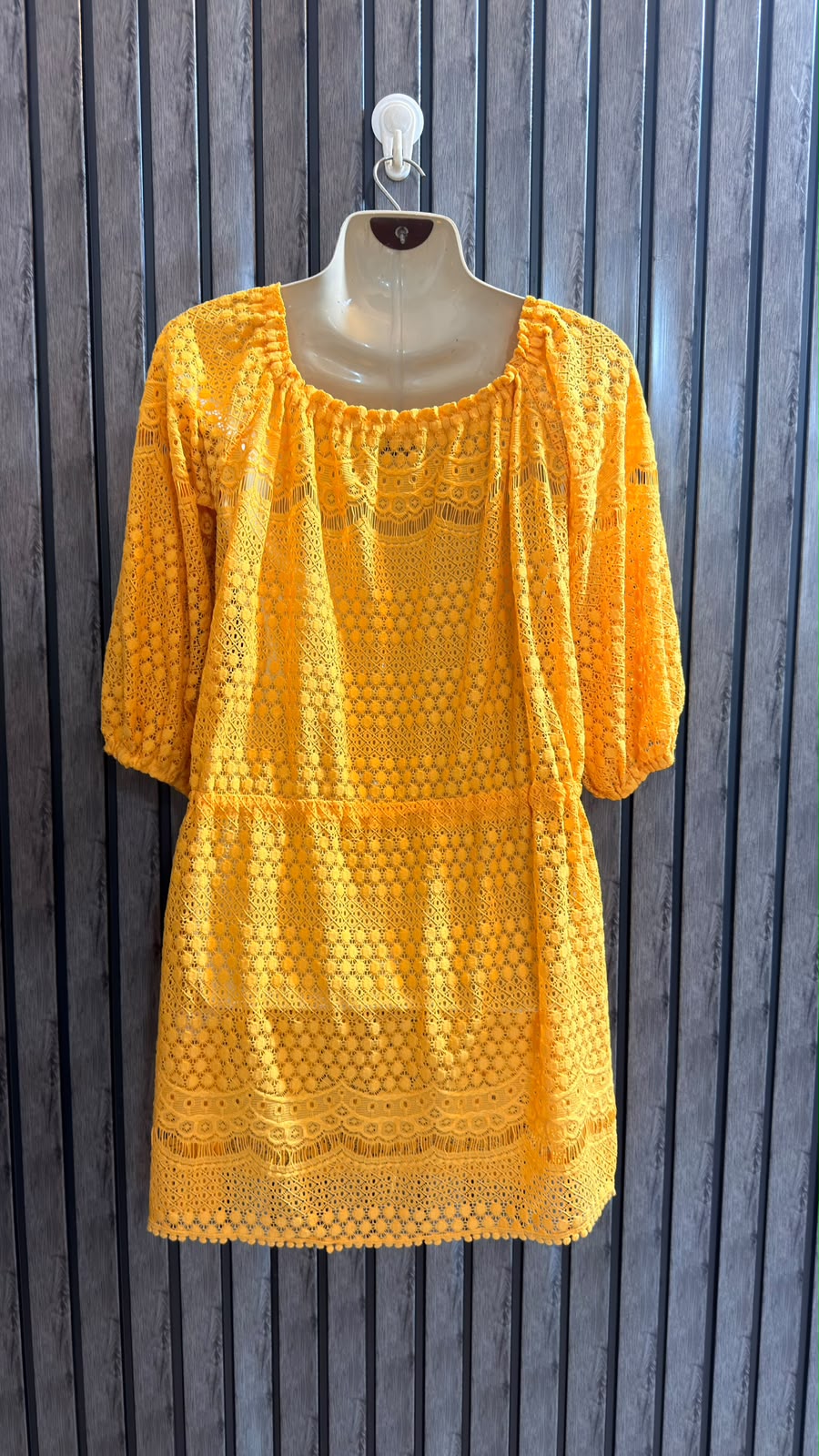 Chest 20  Lenght 31  Fabric net Womens Everyday Mini Dress
