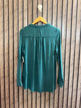 Chest 21  Lenght 31  Fabric Linen Women’s Trendy Full Sleeves Top