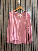 Chest 22  Lenght 26 to 28  Fabric Linen Women’s Classic Casual Full Sleeves Top
