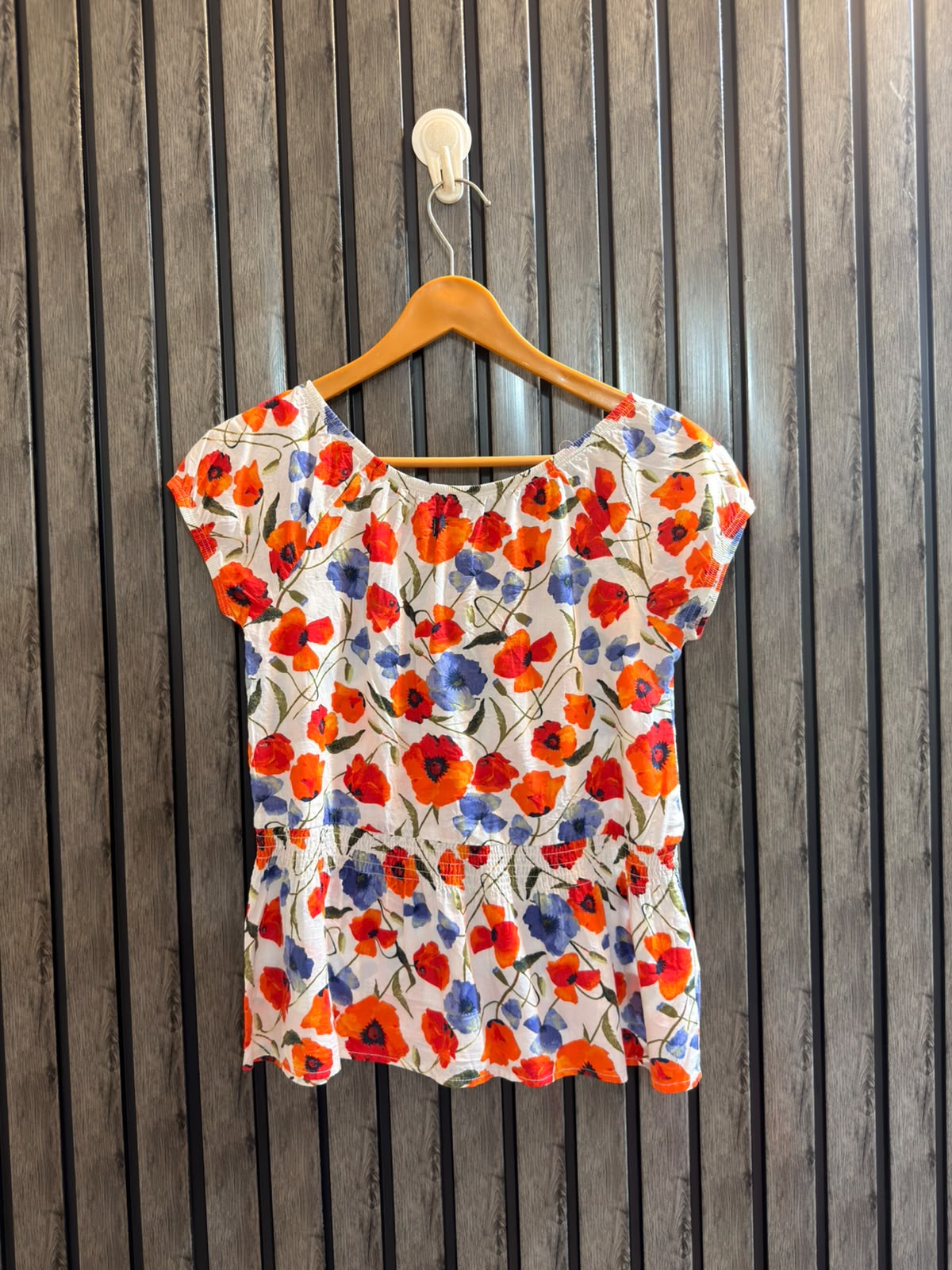 Chest 16  Lenght 22  Fabric Cotton Women’s Basic Half Sleeve Top