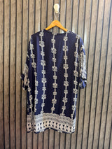 Chest Large  Lenght 34  Fabric Linen Essential Half Sleeve Tops
