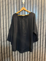 Chest 22 Baggy Style  Lenght 26 To 30  Fabric Silk Western Branded Women’s Full Sleeve Shirt