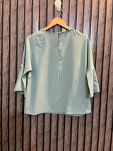 Chest 19  Lenght 24  Fabric Silk Women’s Branded Full Sleeve Fashion Top