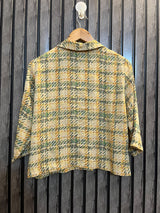 Chest 19  Lenght 20  Fabric Silk Women’s Branded Sleeve Top