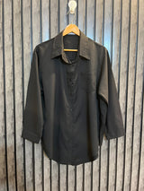 Chest 21  Lenght 30  Fabric Silk Branded Western Full Sleeve Top for Women