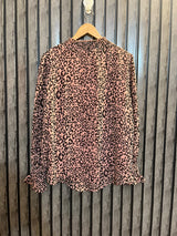 Chest 20  Lenght 27 To 28  Fabric Chiffon Women’s Full Sleeve Branded Shirt