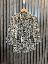 Chest 21  Lenght 26  Fabric Chiffon Women’s Western Branded Shirt