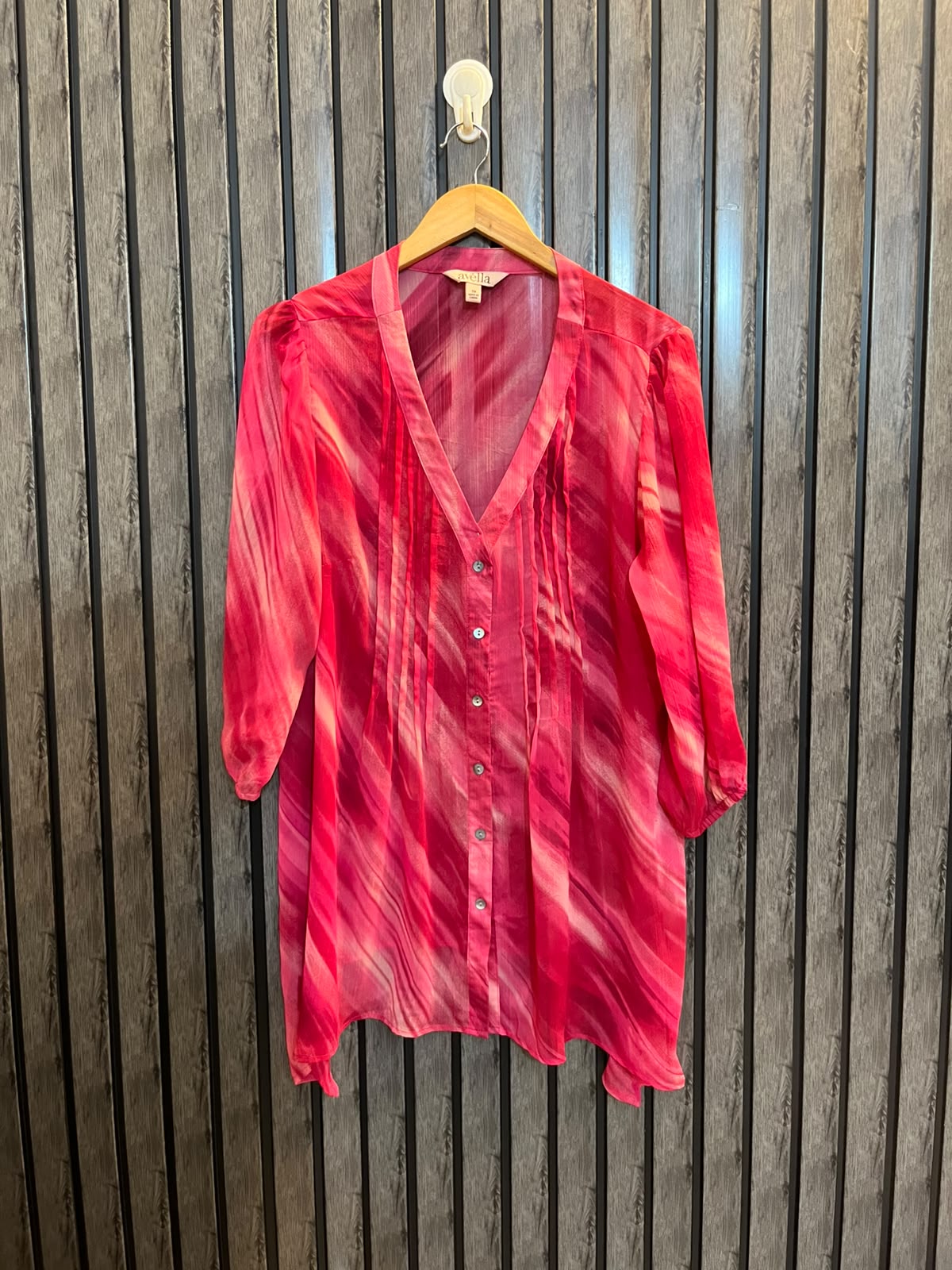 Chest 22  Lenght 31  Fabric chiffon Women’s Premium Full Sleeve Casual Top