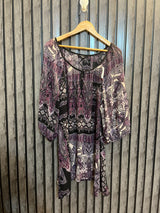 Chest 25  Lenght 36  Fabric Chiffon Branded Women’s Long Sleeve Top