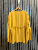 Chest 21  Lenght 27  Fabric Georgette Women’s Western Full Sleeve Top
