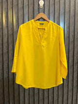 Chest 21  Lenght 28  Fabric Silk Women’s Full Sleeve Top Western Collection
