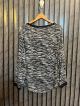 Chest 23  Lenght 28  Fabric Chiffon Western Women’s Top with Full Sleeves